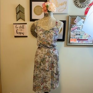 Floral Strap Dress